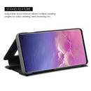 SAMSUNG GALAXY S10E THE TRANSPARENT METALLIC MIRROR FLIP CASE