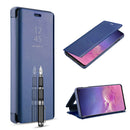 SAMSUNG GALAXY S10E THE TRANSPARENT METALLIC MIRROR FLIP CASE