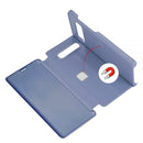 SAMSUNG GALAXY S10E THE TRANSPARENT METALLIC MIRROR FLIP CASE