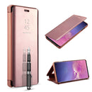 SAMSUNG GALAXY S10E THE TRANSPARENT METALLIC MIRROR FLIP CASE