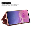 SAMSUNG GALAXY S10E THE TRANSPARENT METALLIC MIRROR FLIP CASE