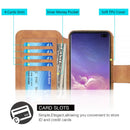 SAMSUNG GALAXY S10 PLUS LUXURY SERIES FLIP WALLET CASE