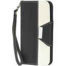 SAMSUNG GALAXY S6 PRINCESA WRISTLET POUCH BLACK + WHITE