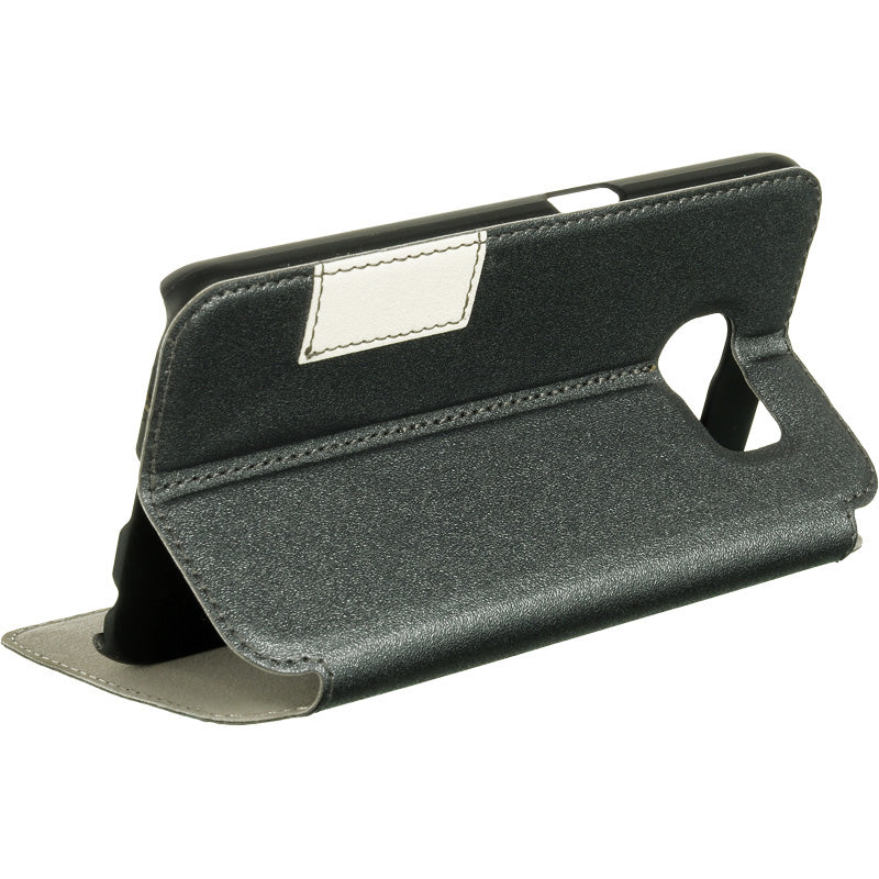 SAMSUNG GALAXY S6 VERTICAL POUCH WITH STAND GRAY
