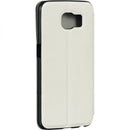 LEATHER FLIP CASE WITH STAND WOOD TEXTURE FOR SAMSUNG GALAXY S6