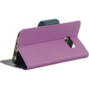 SAMSUNG GALAXY S6 EDGE DIARY WALLET PURPLE + NAVY BLUE