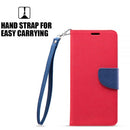 SAMSUNG GALAXY S8 DIARY WALLET RED + NAVY BLUE