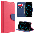 SAMSUNG GALAXY S8 DIARY WALLET RED + NAVY BLUE