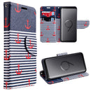 SAMSUNG GALAXY S9 TRNDY LEATHER FLIP WALLET CASE