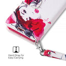 SAMSUNG GALAXY S9 TRNDY LEATHER FLIP WALLET CASE