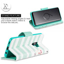 SAMSUNG GALAXY S9 TRNDY LEATHER FLIP WALLET CASE