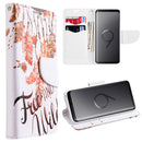 SAMSUNG GALAXY S9 PLUS TRNDY LEATHER FLIP WALLET CASE