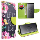 SAMSUNG GALAXY S9 PLUS TRNDY LEATHER FLIP WALLET CASE