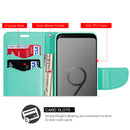 SAMSUNG GALAXY S9 PLUS TRNDY LEATHER FLIP WALLET CASE