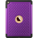 FOR IPAD AIR 2 HYBRID STUDDED DIAMOND BLACK SKIN