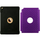 FOR IPAD AIR 2 HYBRID STUDDED DIAMOND BLACK SKIN