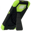 SAMSUNG GALAXY S6 HYBRID TRIANGLE BLACK PC + SILICONE