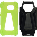 SAMSUNG GALAXY S6 HYBRID TRIANGLE BLACK PC + SILICONE