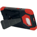 SAMSUNG GALAXY S6 HYBRID TRIANGLE BLACK PC + SILICONE