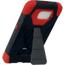 SAMSUNG GALAXY S6 HYBRID TRIANGLE BLACK PC + SILICONE