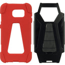 SAMSUNG GALAXY S6 HYBRID TRIANGLE BLACK PC + SILICONE