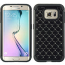 HYBRID STUDDED DIAMOND CASE SKIN FOR SAMSUNG S6 EDGE