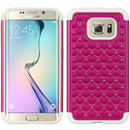 HYBRID STUDDED DIAMOND CASE SKIN FOR SAMSUNG S6 EDGE