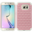 HYBRID STUDDED DIAMOND CASE SKIN FOR SAMSUNG S6 EDGE