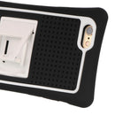 FOR IPHONE 6 / 6S ANTI-SHOCK KIDS FRIENDLY SILICONE CASE WITH STAND - BLACK