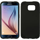 SAMSUNG GALAXY S6 HYBRID CASE BLACK SKIN + BLACK PC