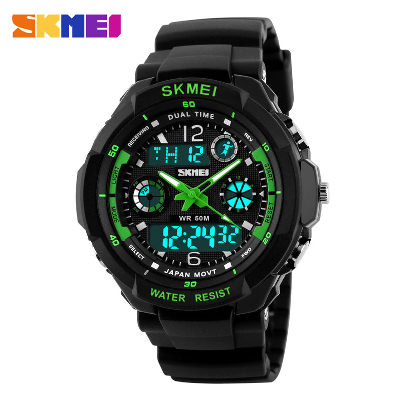 SKMEI 0931 Men Sports Watches Digital LED Quartz Military Wristwatches rubber strap 2017 s shock Luxury Brand relogio masculino - Free + Shipping - SimplyASP Tech
