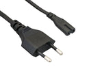 SimplyASP Tech 20 in European Notebook Power Cord, Non-Polarized IEC-320-C7