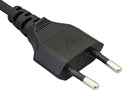 SimplyASP Tech 20 in European Notebook Power Cord, Non-Polarized IEC-320-C7
