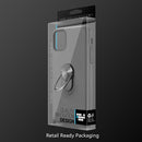 RUBBERIZED ANTI SLIPPERY CASE WITH METAL ROTATABLE RINGSTAND for IPHONE 11 PRO