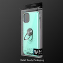 RUBBERIZED ANTI SLIPPERY CASE WITH METAL ROTATABLE RINGSTAND for IPHONE 11 PRO