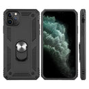 RUBBERIZED CASE SHOCK ABSORPTION & ROTATABLE RING STAND FOR IPHONE 11 PRO