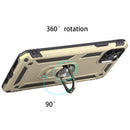 RUBBERIZED CASE SHOCK ABSORPTION & ROTATABLE RING STAND FOR IPHONE 11 PRO