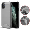 for IPHONE 11 PRO LUXMO KARDCASE 2in1 WALLET CASE W/ SILK BACK PLATE KICKSTAND