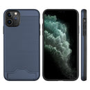 for IPHONE 11 PRO LUXMO KARDCASE 2in1 WALLET CASE W/ SILK BACK PLATE KICKSTAND