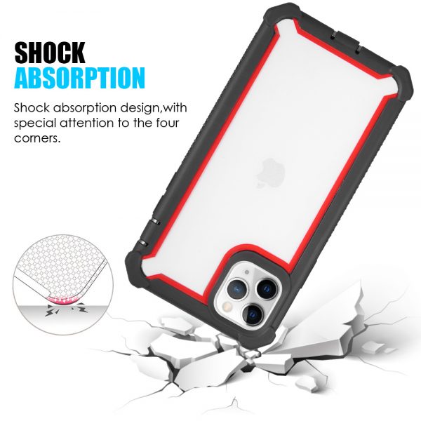 THE VISPRO DUAL TONE TOUGH HYBRID CASE FOR IPHONE 11 PRO