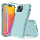 TWO TONE PC + TPU HYBRID PROTECTIVE CASE WITH SHOCKPROOF CORNERS FOR IPHONE 13