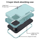 TWO TONE PC + TPU HYBRID PROTECTIVE CASE WITH SHOCKPROOF CORNERS FOR IPHONE 13
