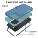 TWO TONE PC + TPU HYBRID PROTECTIVE CASE WITH SHOCKPROOF CORNERS FOR IPHONE 13