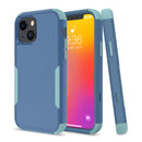 TWO TONE PC + TPU HYBRID PROTECTIVE CASE WITH SHOCKPROOF CORNERS FOR IPHONE 13