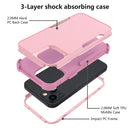 TWO TONE PC + TPU HYBRID PROTECTIVE CASE WITH SHOCKPROOF CORNERS FOR IPHONE 13
