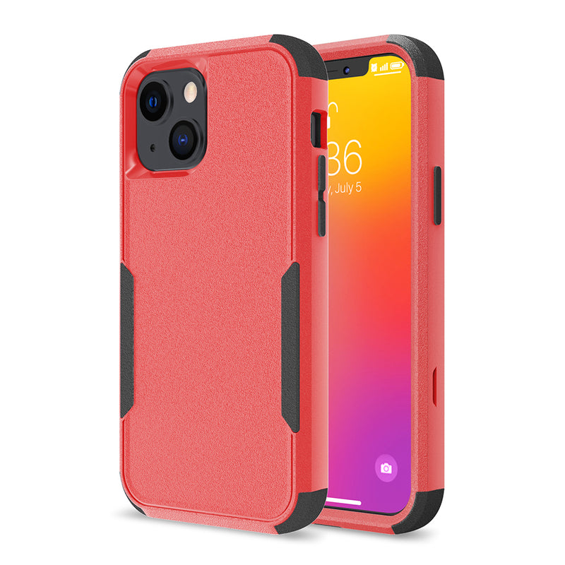 TWO TONE PC + TPU HYBRID PROTECTIVE CASE WITH SHOCKPROOF CORNERS FOR IPHONE 13