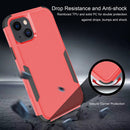 TWO TONE PC + TPU HYBRID PROTECTIVE CASE WITH SHOCKPROOF CORNERS FOR IPHONE 13