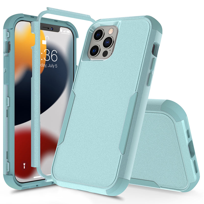TWO TONE PC + TPU HYBRID PROTECTIVE CASE SHOCKPROOF CORNERS IPHONE 13 PRO MAX