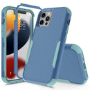 TWO TONE PC + TPU HYBRID PROTECTIVE CASE SHOCKPROOF CORNERS FOR IPHONE 13 PRO