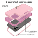 TWO TONE PC + TPU HYBRID PROTECTIVE CASE SHOCKPROOF CORNERS FOR IPHONE 13 PRO